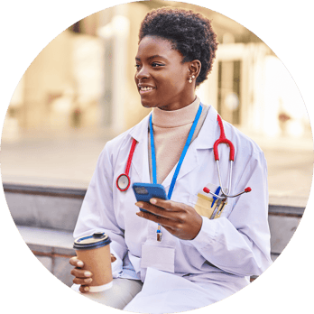 circle-doctor-coffee-phone-smiling-min